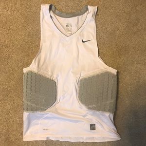 nike padded compression tank
